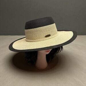 The Original Panama Jack Outdoor Sun Beach Paper Braid Hat Wide Brim